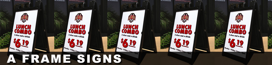 A Frame Signs Encinitas