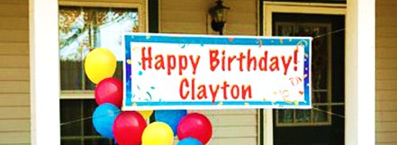Party Vinyl Banners